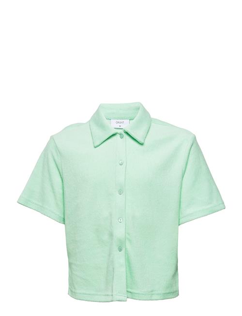 Grunt Daisy Towelling Shirt Grunt Green