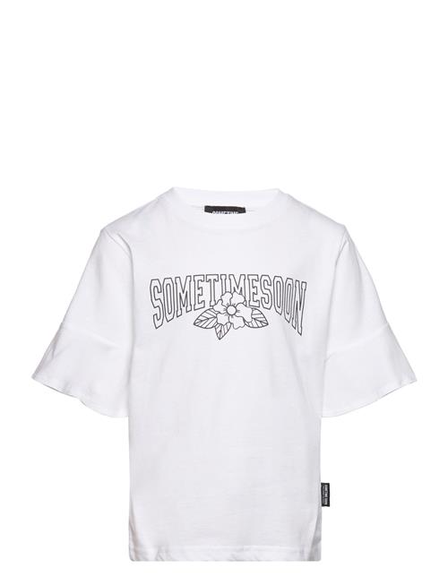 Sometime Soon Stsdebbie T-Shirt S/S Sometime Soon White