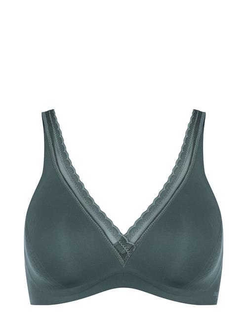 Se sloggi Sloggi Body Adapt Twist T-Shirt Bra Sloggi Green ved Booztlet