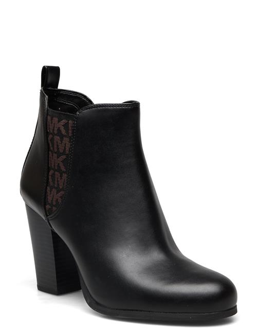 Se Michael Kors Evaline Heeled Bootie Michael Kors Black ved Booztlet