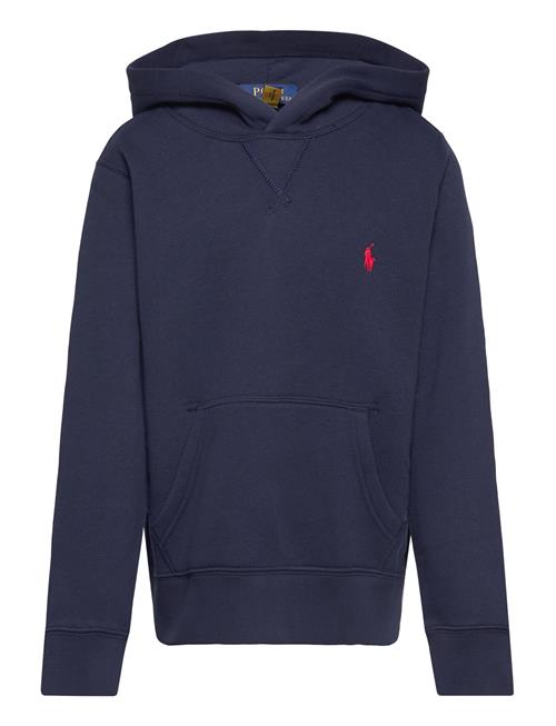 Se Ralph Lauren Kids Seasonal Fleece-Ls Po Hood-Tp-Knt Ralph Lauren Kids Navy ved Booztlet