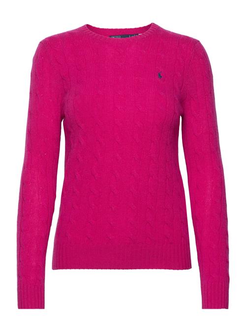 Se Polo Ralph Lauren Cable-Knit Wool-Cashmere Sweater Polo Ralph Lauren Pink ved Booztlet