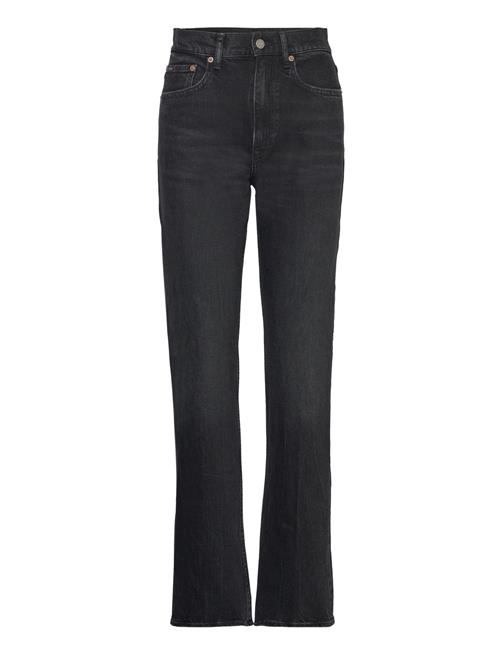 Se Polo Ralph Lauren High-Rise Straight Fit Jean Polo Ralph Lauren Black ved Booztlet