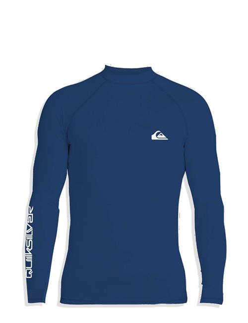 Se Quiksilver Everyday Upf50 Ls Youth Quiksilver Blue ved Booztlet