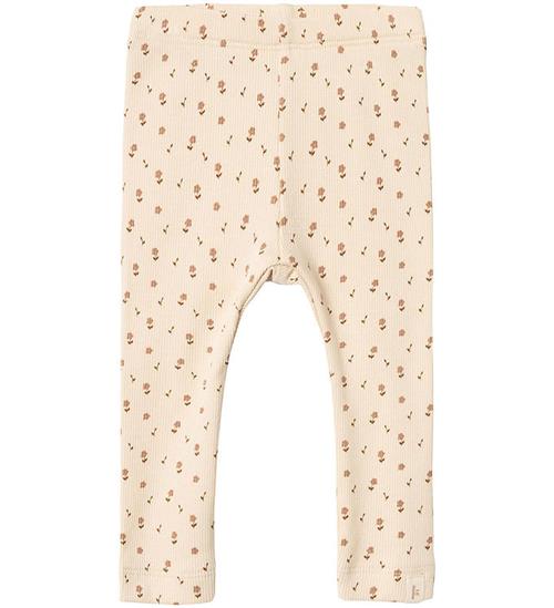 Se Lil Atelier Leggings - NbfGago - Noos - Fog m. Blomster ved KidsWorld