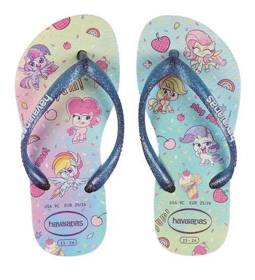 Se Havaianas Havaianas Klipklapper - My Little Pony - Lemon Yellow ved KidsWorld