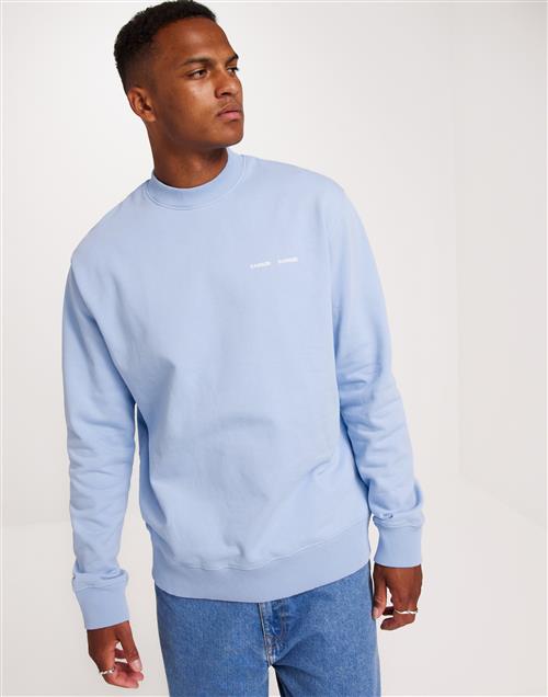 Samsøe Samsøe Norsbro crew neck 11720 Sweatshirts Brunnera Blue