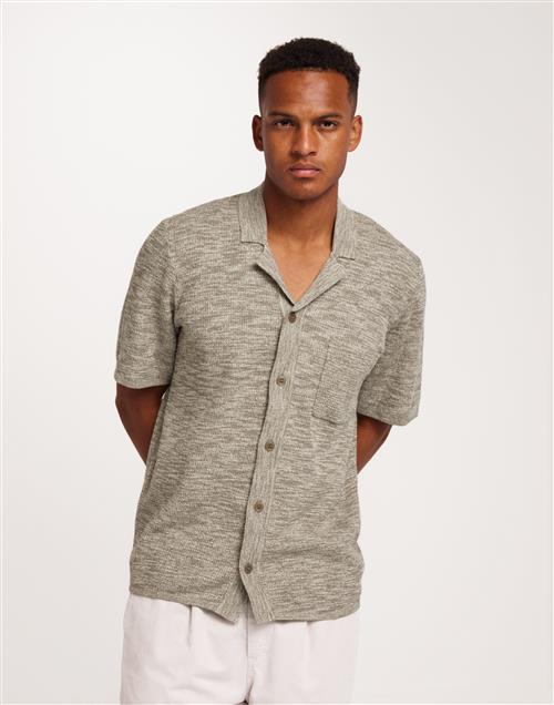 Samsøe Samsøe Larry Shirt 15223 Kortærmede skjorter Beige