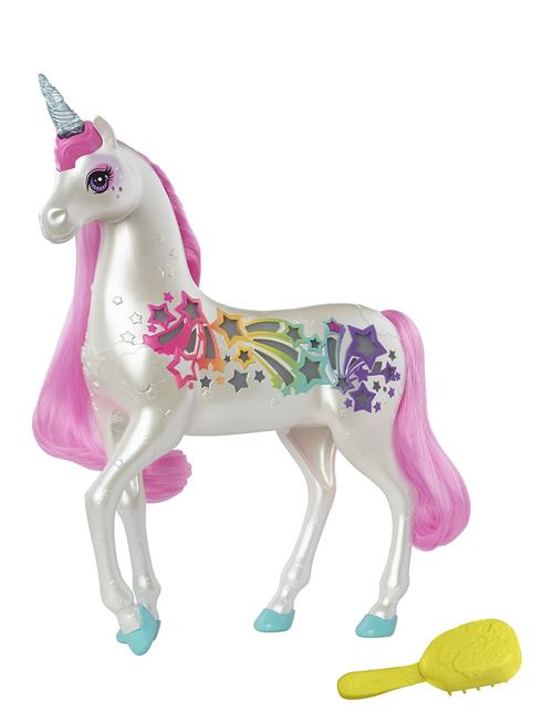 Barbie Dreamtopia Brush 'N Sparkle Unicorn Barbie Patterned