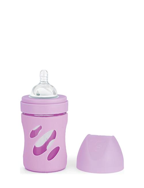 Twistshake Twistshake Anti-Colic Glass Bottle 180Ml Pastel Purple Twistshake Purple