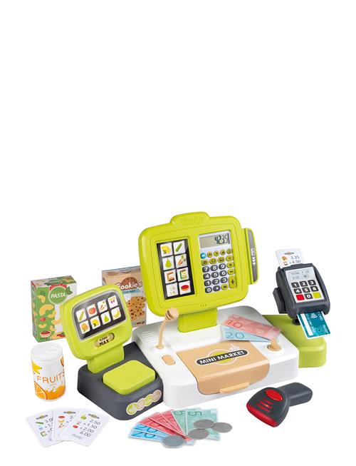 Se Smoby Large Cash Register Smoby Green ved Booztlet