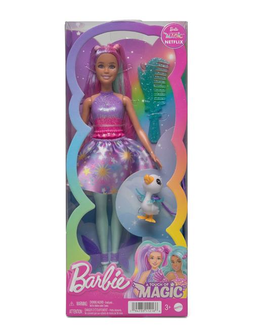 Se Barbie A Touch Of Magic Doll Barbie Patterned ved Booztlet