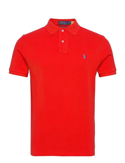 Basic Mesh-Ssl-Knt Polo Ralph Lauren Red