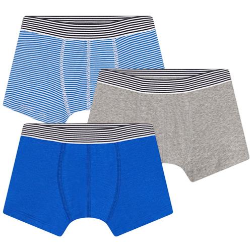 Se Petit Bateau 3-pak Boxers Blå | Blå | 2 years ved Babyshop