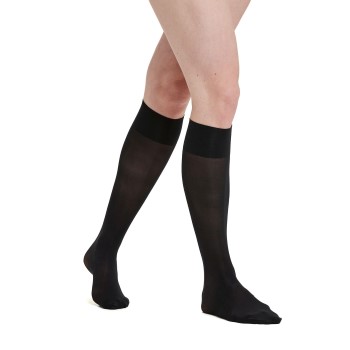 Decoy Strømper 2P Perfect Fit 30 DEN Knee-high Socks Sort One Size Dame