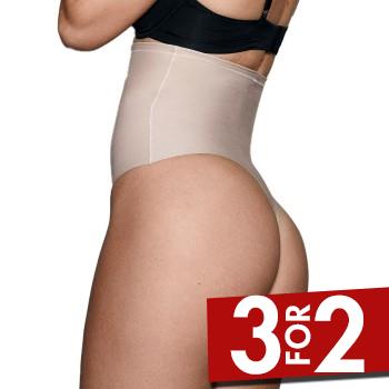 Decoy Trusser Shapewear Thong Lyserosa X-Large Dame