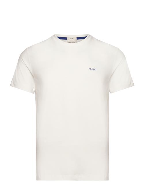 GANT Contrast Logo Ss T-Shirt GANT White