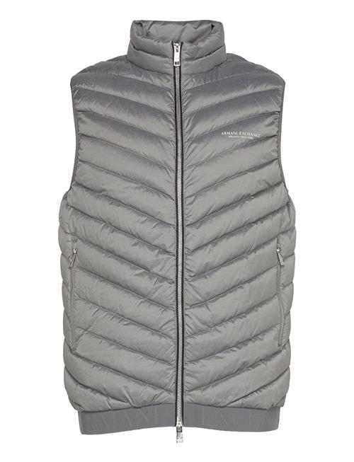 Se Armani Exchange Down Vest Armani Exchange Grey ved Booztlet