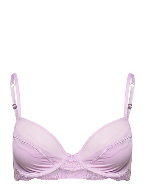 Se Esprit Bodywear Women Unpadded Underwire Bra With Lace Esprit Bodywear Women Purple ved Booztlet