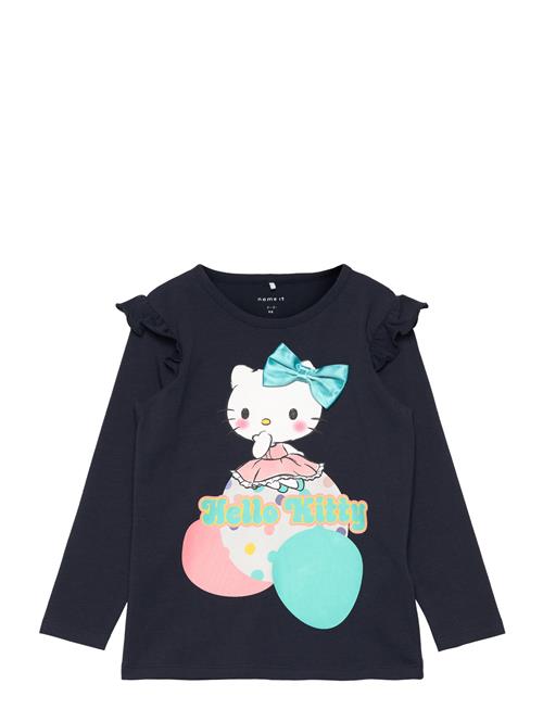 Nmfjanice Hellokitty Ls Top Box Vde Name It Navy