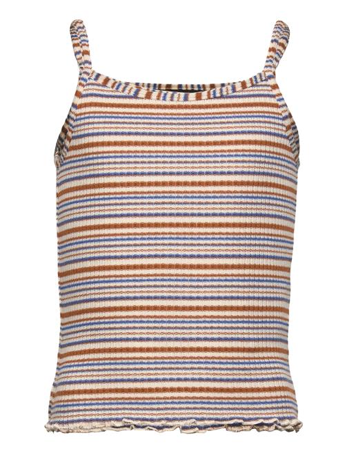 Se LMTD Nlffilje Sl Crop Strap Top LMTD Patterned ved Booztlet