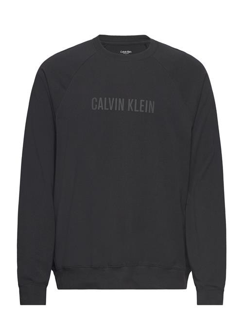 Se Calvin Klein L/S Sweatshirt Calvin Klein Black ved Booztlet