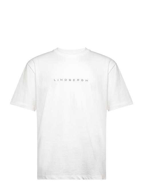 Se Lindbergh Over D Embroidery Tee S/S Lindbergh White ved Booztlet