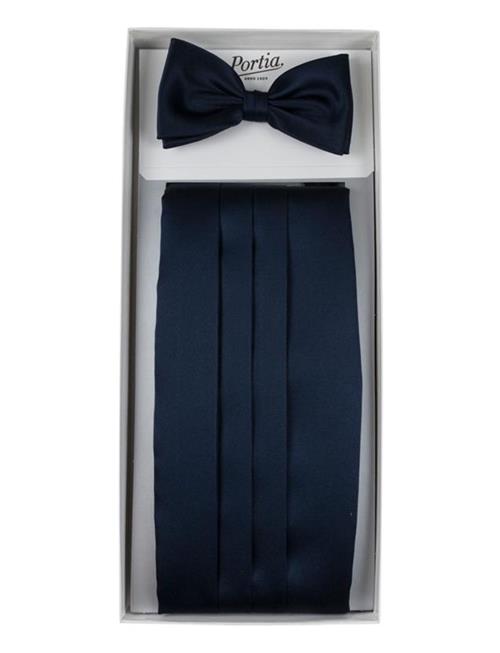 Portia 1924 Polyester Cummerbund Set Portia 1924 Navy