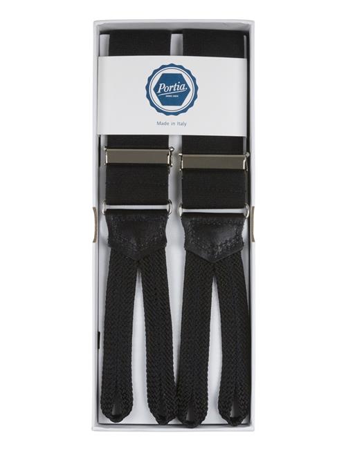 Se Portia 1924 Suspenders Textile Ends Portia 1924 Black ved Booztlet