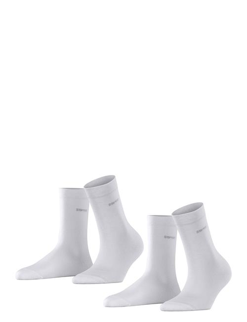 Esprit Socks Basic Easy So 2P Esprit Socks White