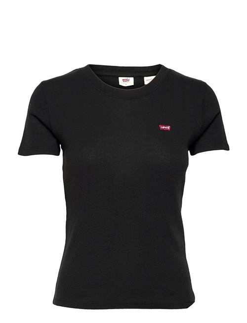 LEVI´S Women Ss Rib Baby Tee Caviar LEVI´S Women Black