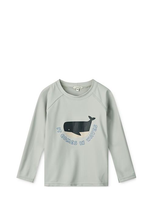 Liewood Noah Placement Longsleeve Swim Tee Liewood Blue