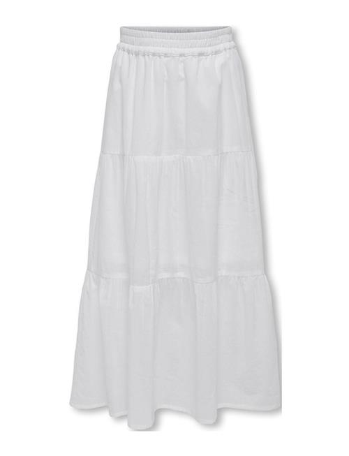 Kids Only Kogmalene Long Skirt Wvn Kids Only White