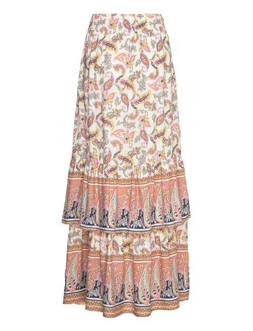 YAS Yasgemma Hw Maxi Skirt - Fest YAS Beige