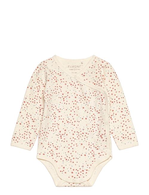 Wrap Body Ls W.aop Fixoni Cream