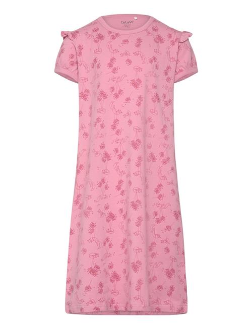 CeLaVi Nightdress Ss -Aop CeLaVi Pink