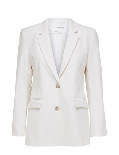 Selected Femme Slfeliana Ls Blazer B Noos Selected Femme White