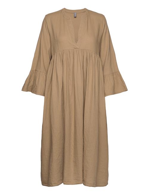 Culture Cubrisa Long Dress Culture Brown