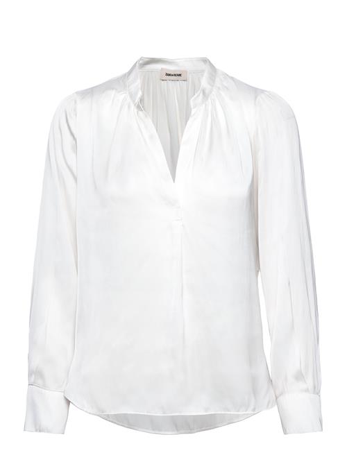 Zadig & Voltaire Tink Satin Perm Zadig & Voltaire White