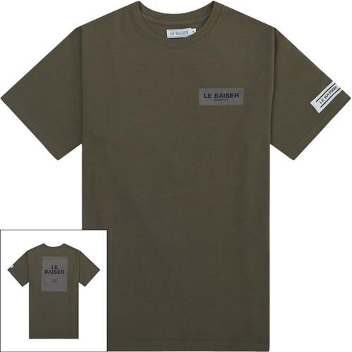 Se Le Baiser Triophe T-shirt Olive ved Quint