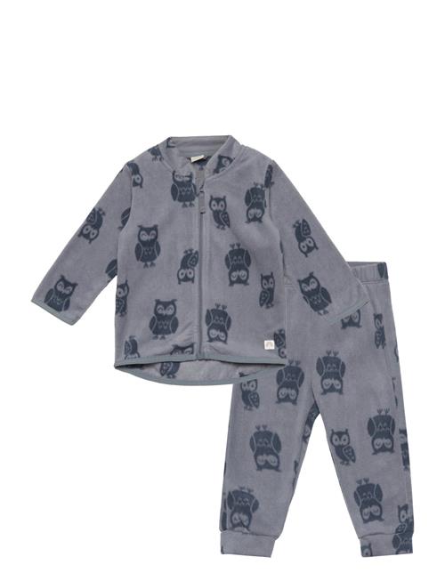 Lindex Set Microfleece Lindex Blue