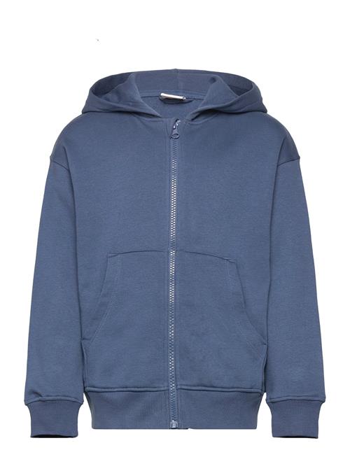 Se Lindex Sweater Hoodie W Zip Lindex Navy ved Booztlet