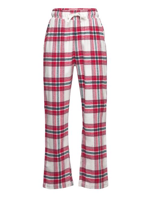 Lindex Pajama Trousers Checked Flanne Lindex Red