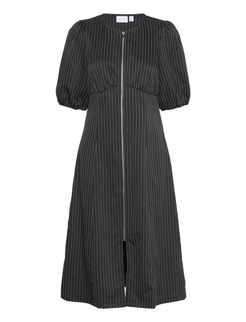 Vila Visally 2/4 Midi Dress #8 Vila Black