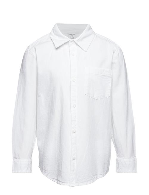 Lindex Shirt Preppy Oxford Lindex White