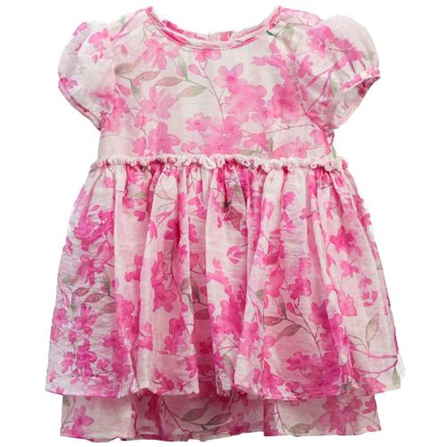 Bardot Junior Lucia Blooms Mini Blomstret Baby-kjole Pink Bloom | Lyserød | 12-18 months