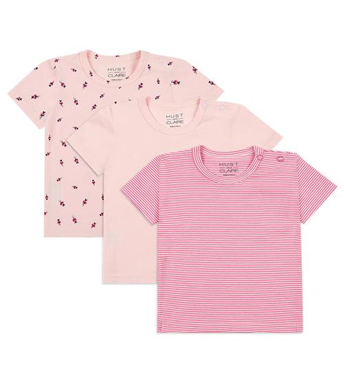 Se Hust and Claire Hust and Claire T-shirt - 3-pak - Alda - Icy Pink m. MariehÃ¸ns ved KidsWorld