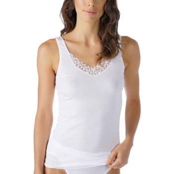 Mey Noblesse Cami-Top Hvid bomuld 44 Dame