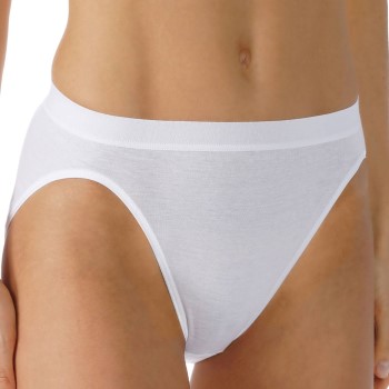 Mey Trusser Noblesse Jazz Briefs Hvid bomuld 40 Dame