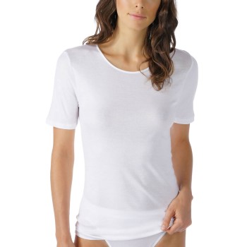 Mey Noblesse T-Shirt Hvid bomuld 40 Dame